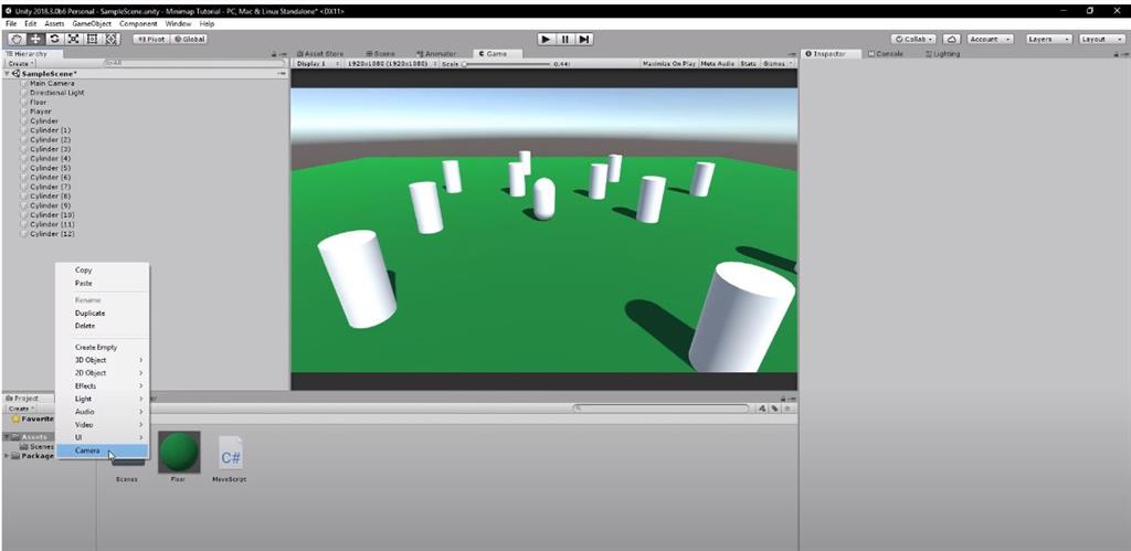 Create A Game Minimap Using C# Scripts In Unity